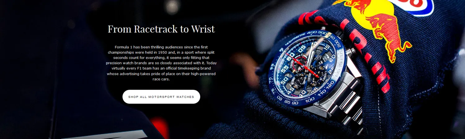 Sample Copy from Formula One Watch guide