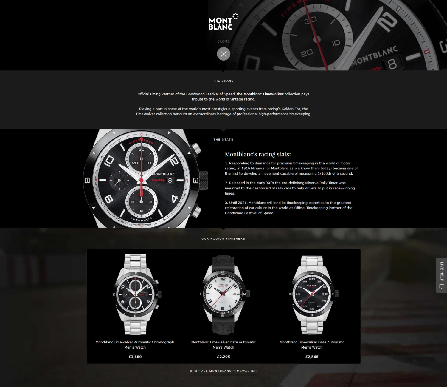 Sample Copy from Motor Racing article