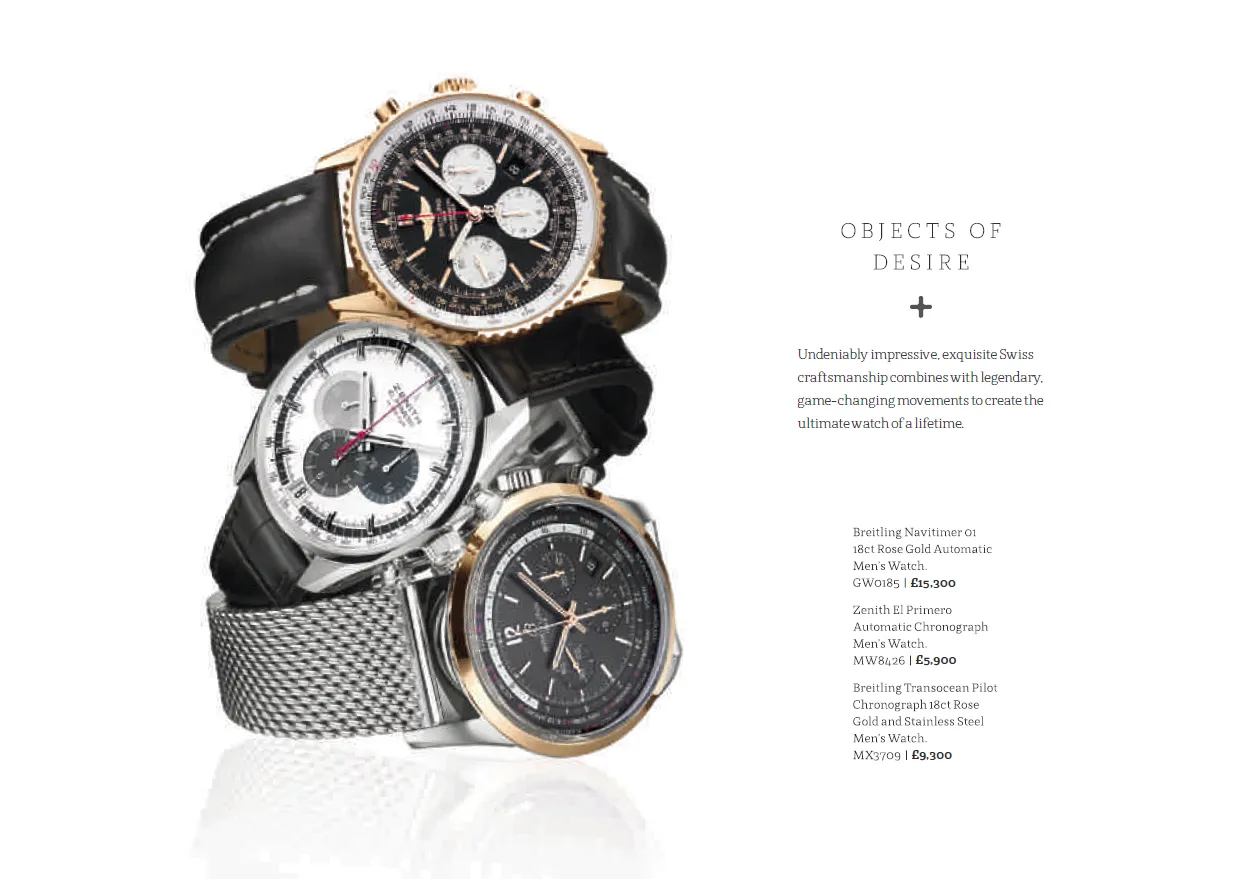 Sample Copy from Luxury Brochure