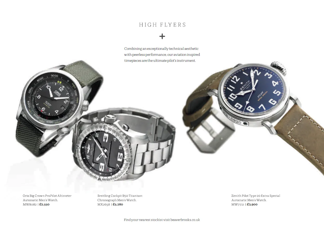 Sample Copy from Luxury Brochure