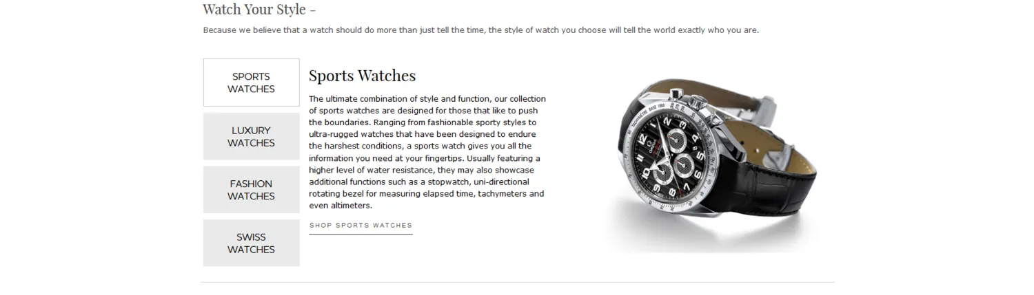 Sample Copy from Watch your style guide
