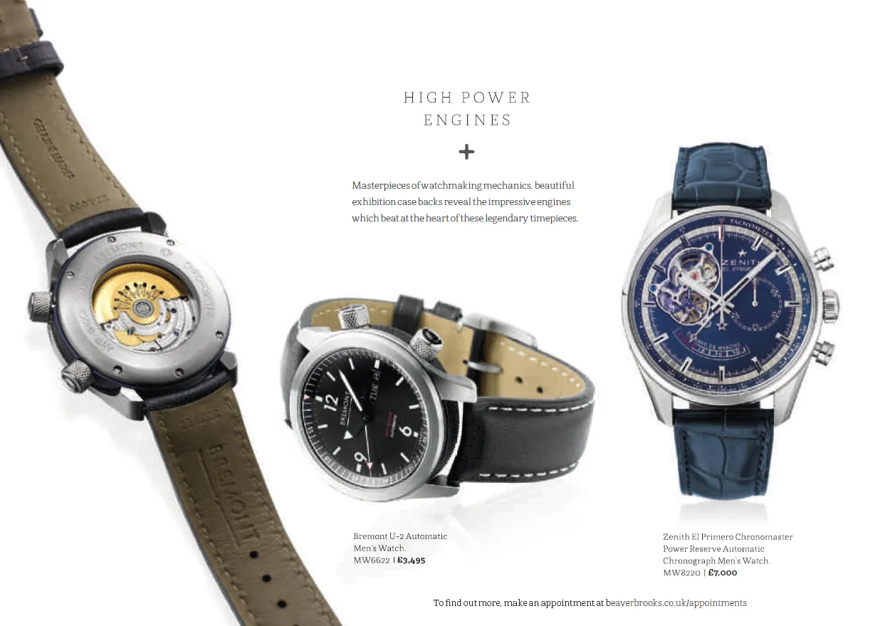 Sample Copy from Luxury Brochure