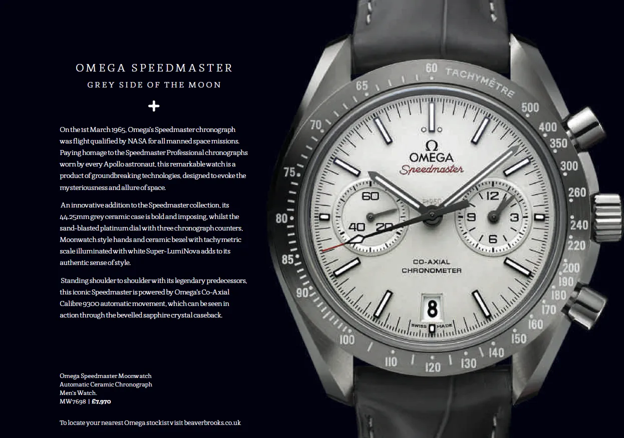 Sample Copy from Luxury Brochure