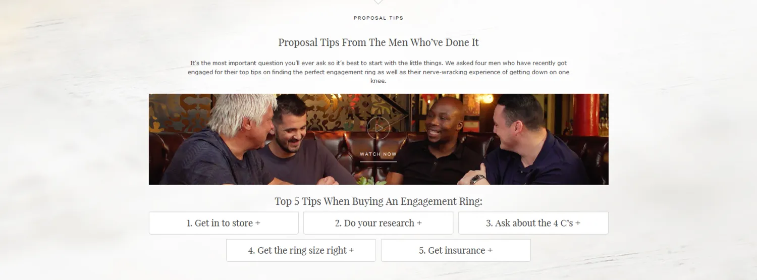 Sample Copy from Getting Engaged Guide
