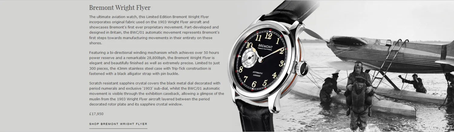 Sample Copy from Watches that changed the world guid
