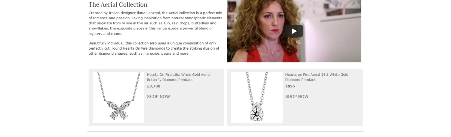 Sample Copy from Diamond Focus webpage