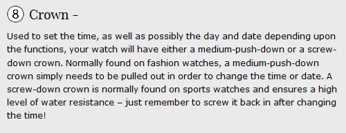 Sample Copy from Watch your style guide