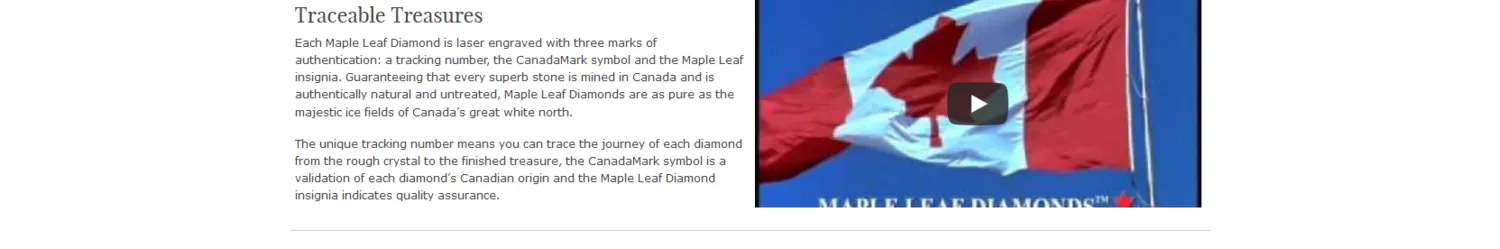 Sample Copy from Diamond Focus webpage